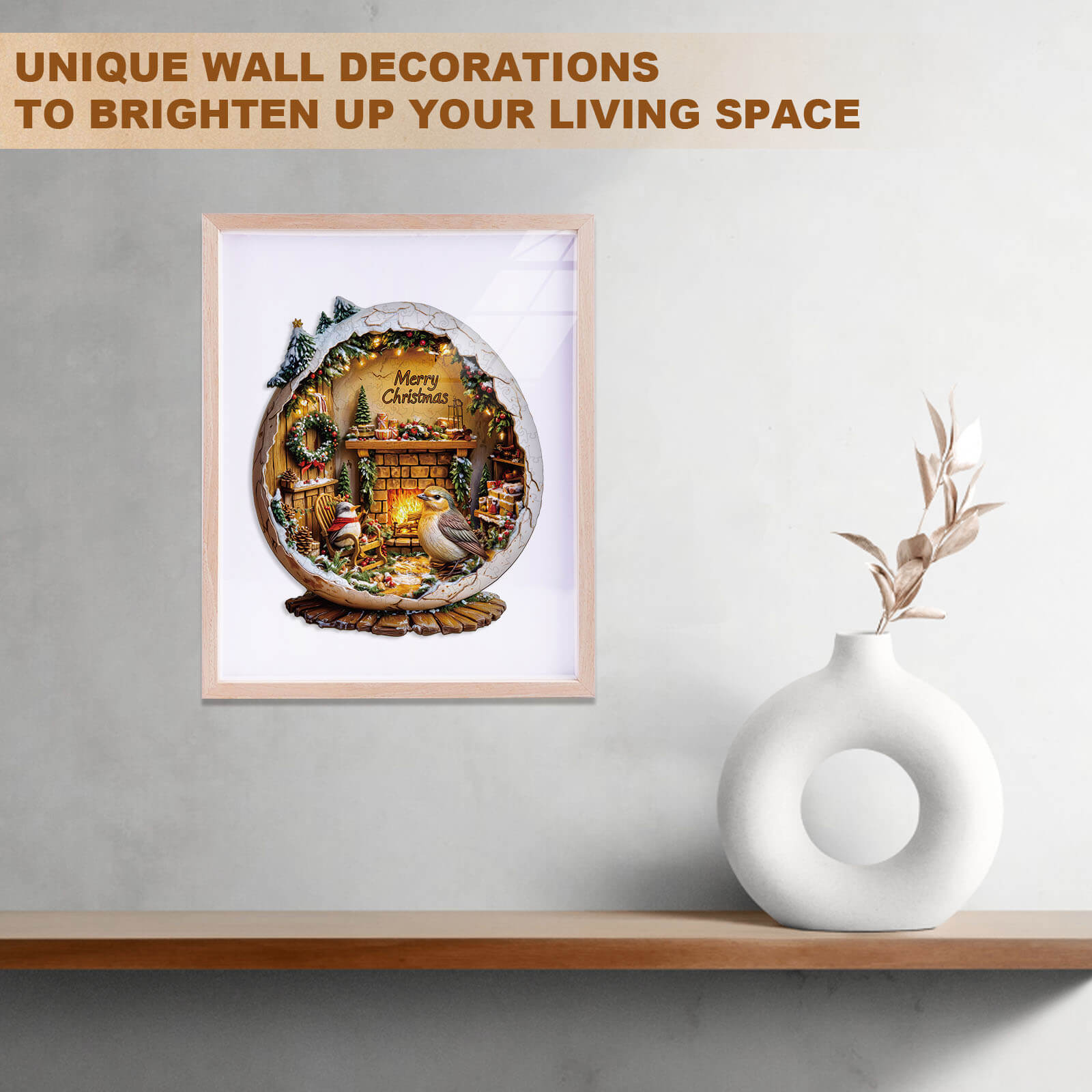 Bird House Wooden Jigsaw Puzzle