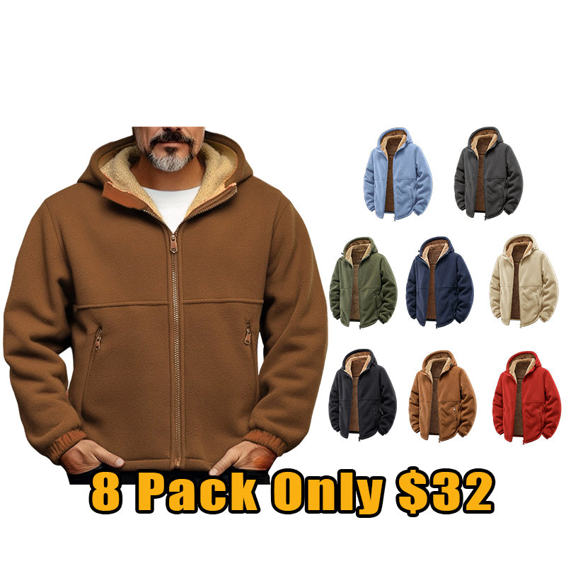 Men's UltraWarm Double Fleece Hooded Jacket