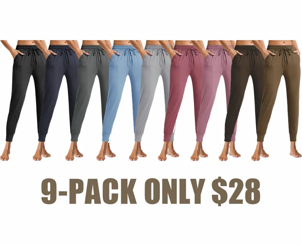 🔥SHOWITTY Plus Size Women's Sweatpants – High-Waisted Joggers with Pockets for Lounging,Workouts & Yoga🔥