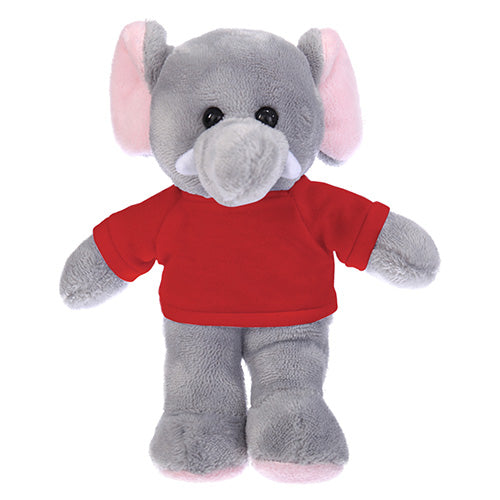Soft Plush Elephant with Tee 8inch