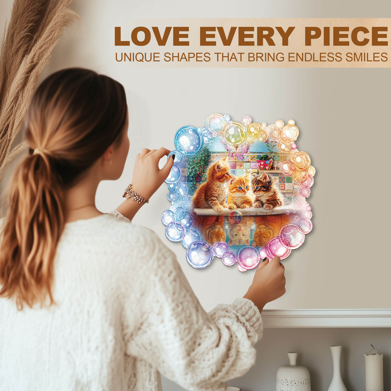 Tiger—My wish Wooden Jigsaw Puzzle