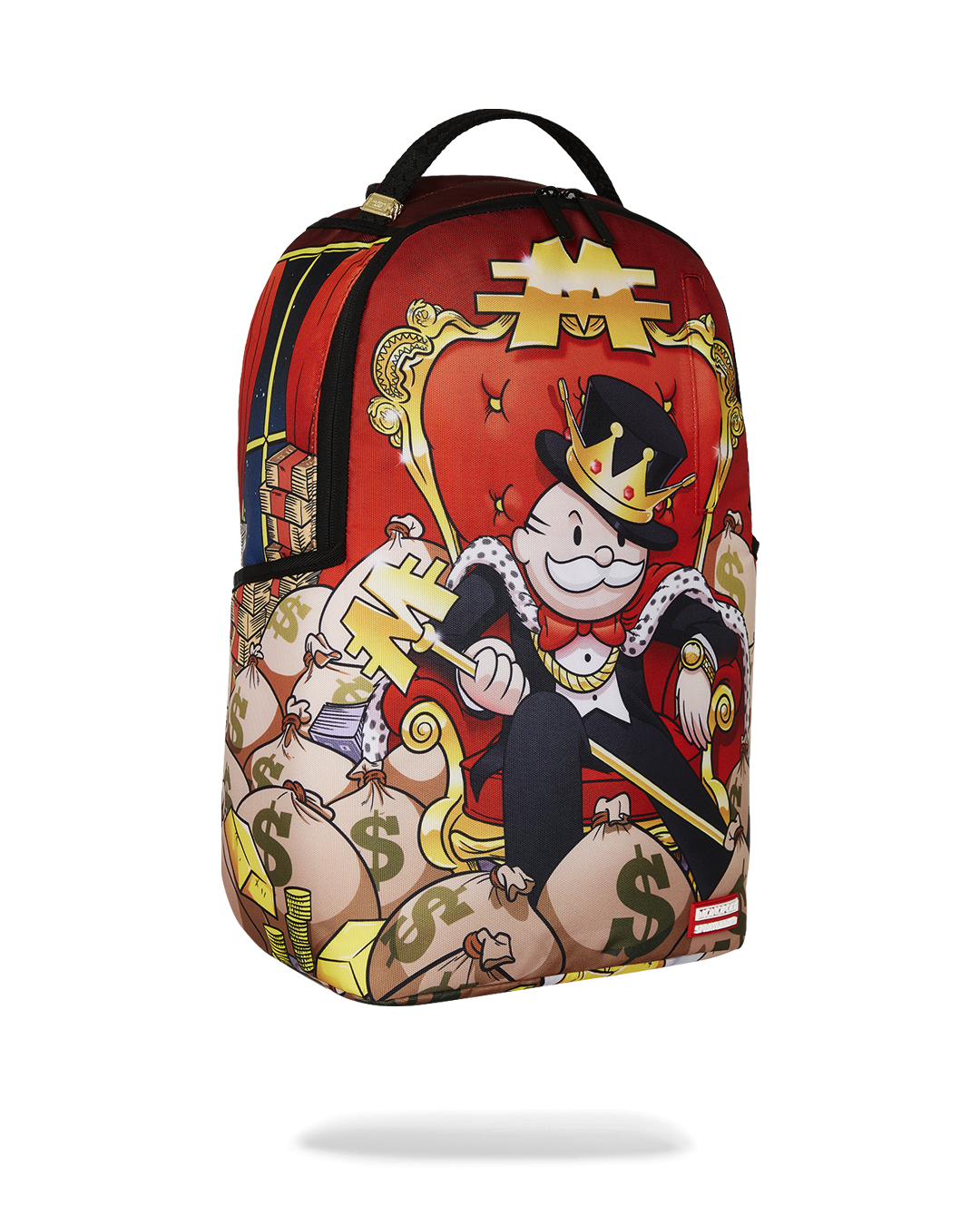 MONOPOLY GOLD EMPIRE THRONE BACKPACK