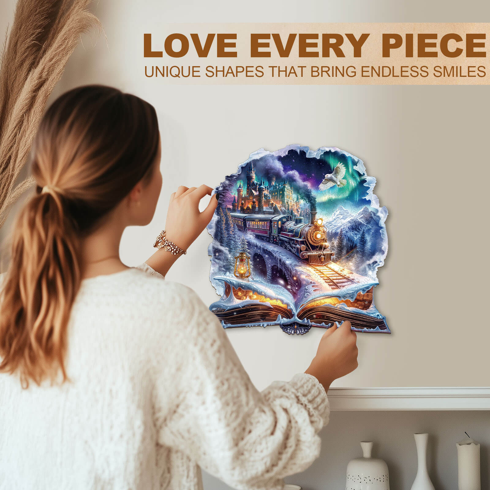 Magic Snowpiercer Wooden Jigsaw Puzzle