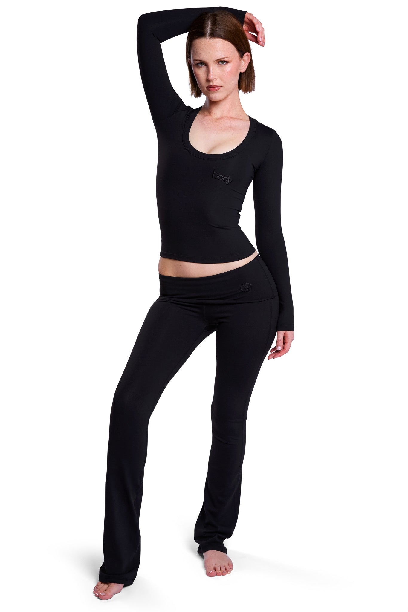 YOGA PANTS (MIDNIGHT BLACK)