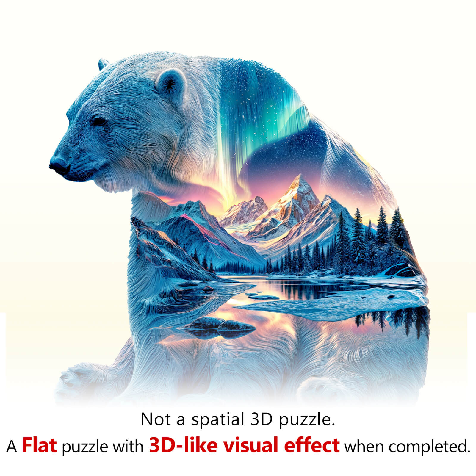 Frozen Dreams Wooden Jigsaw Puzzle