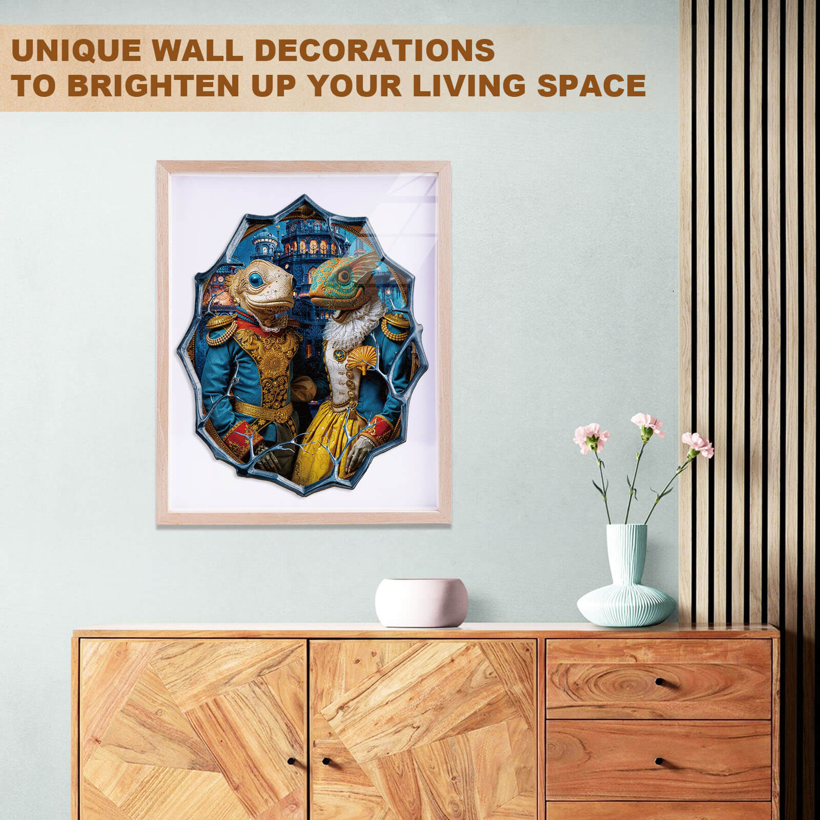 Mermaid Commander Wooden Jigsaw Puzzle