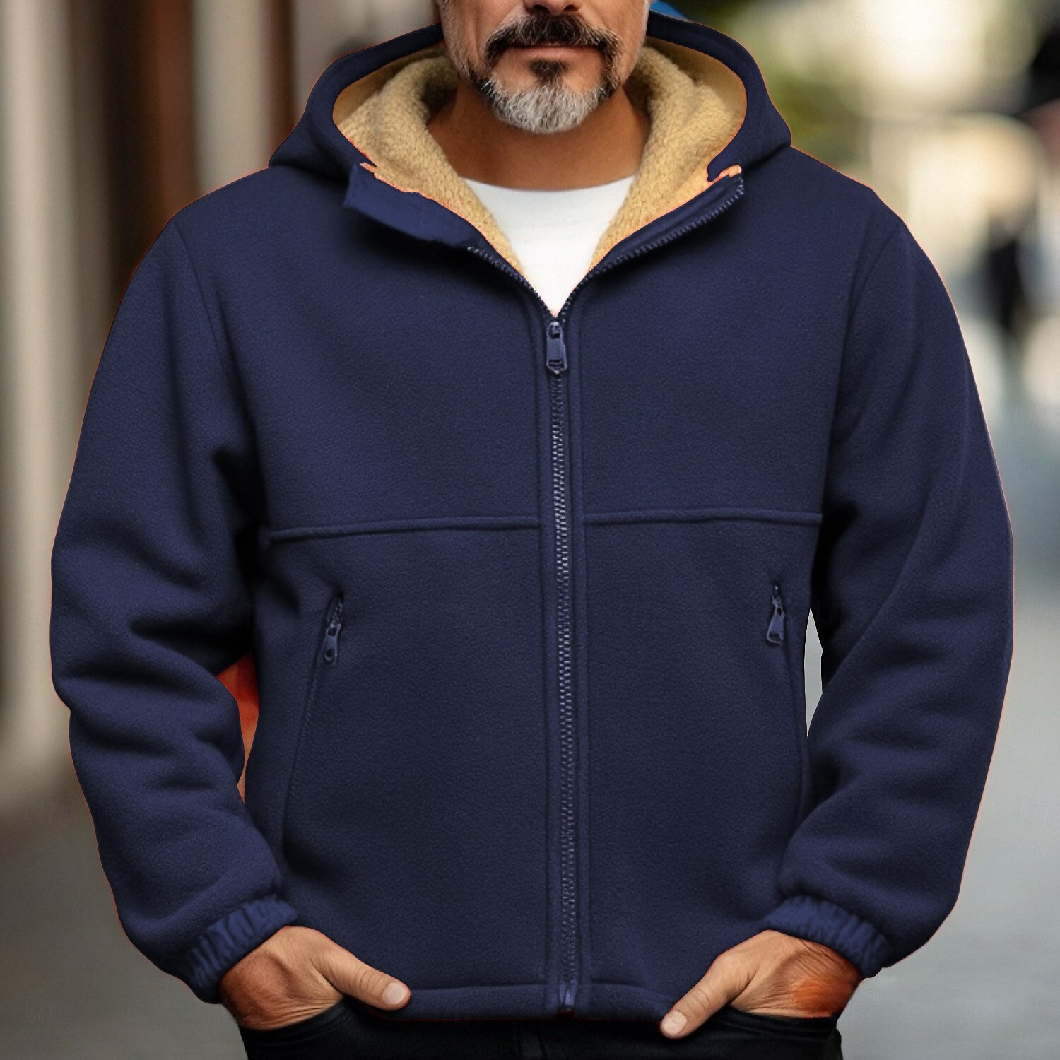 Men's UltraWarm Double Fleece Hooded Jacket
