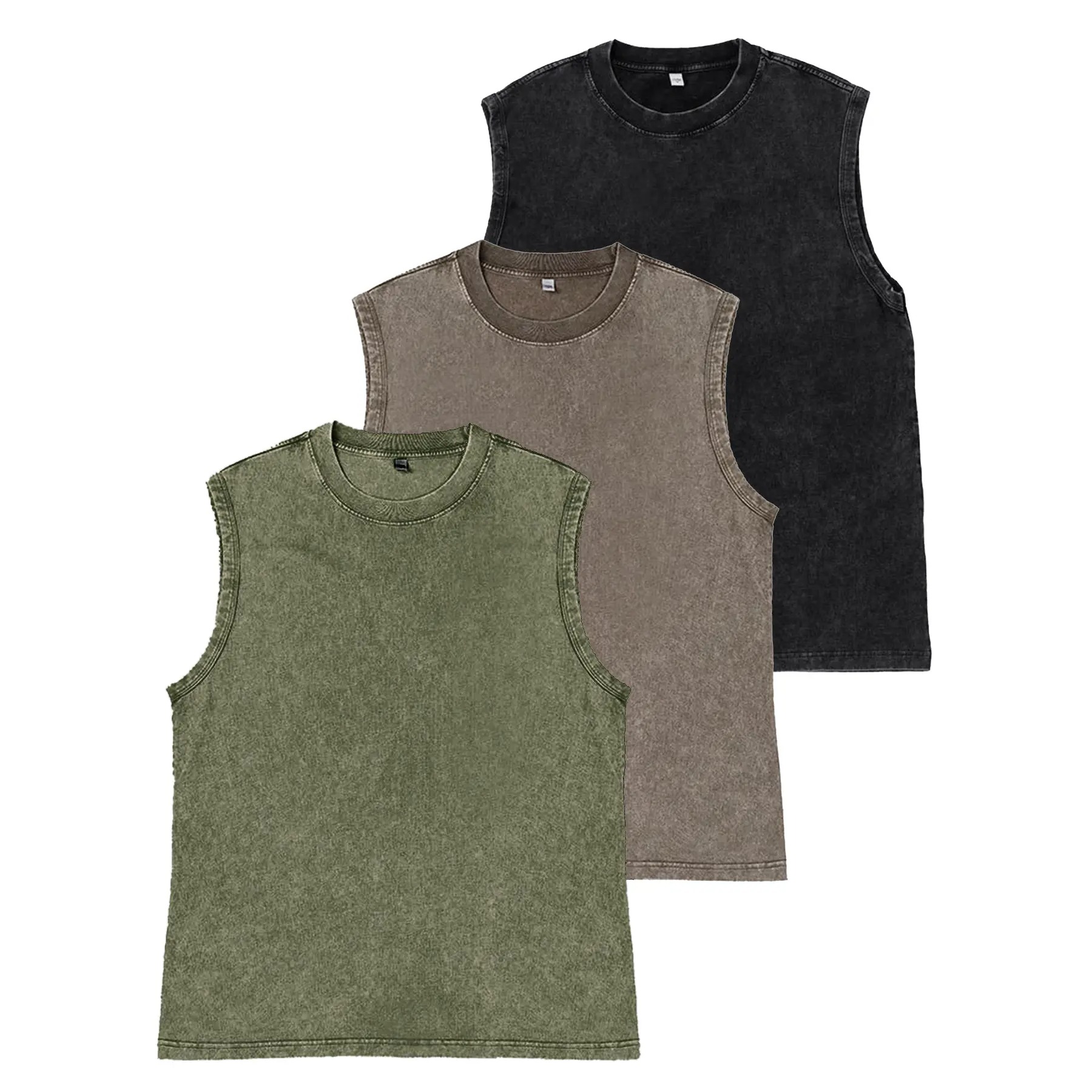 Vintage Acid Wash Muscle Tank