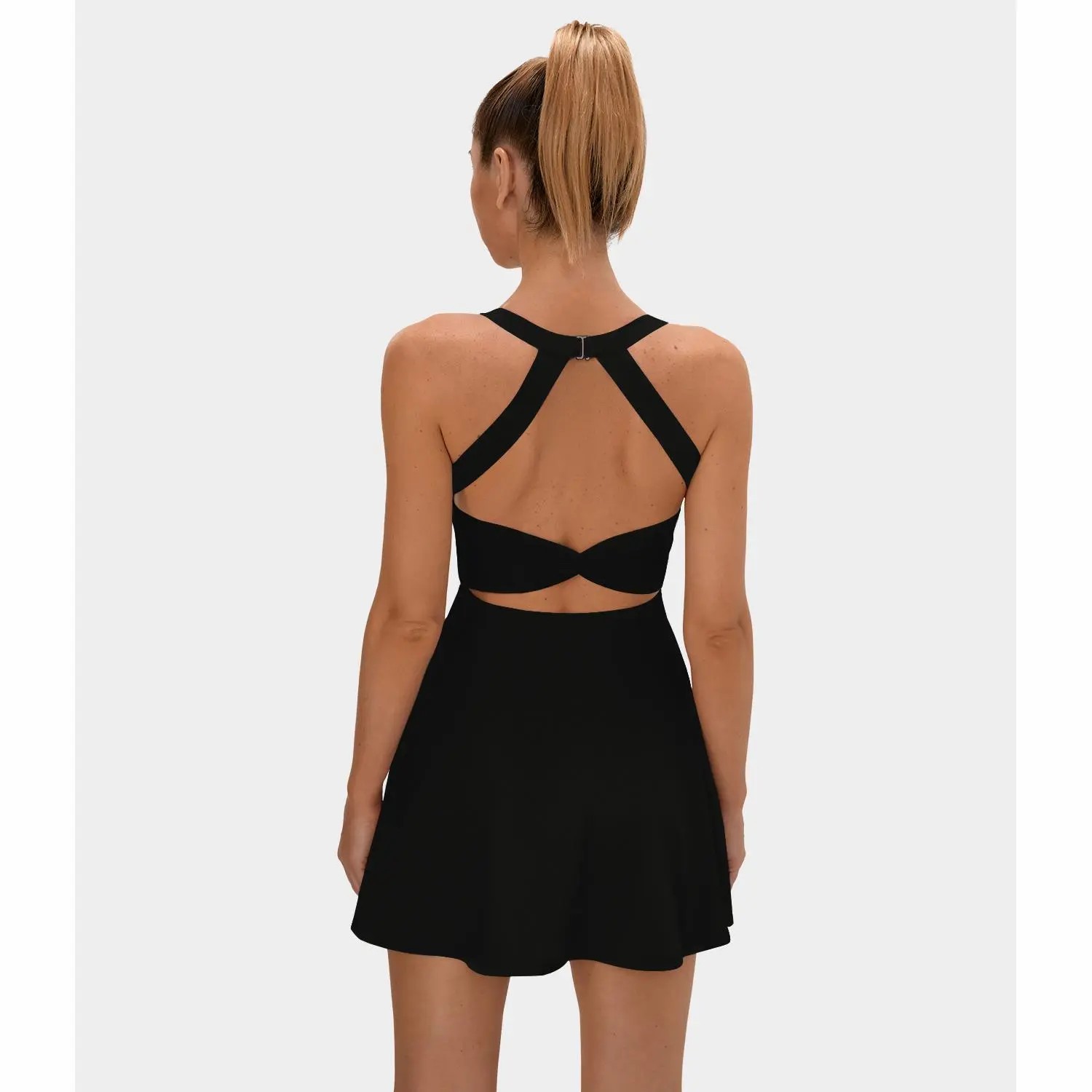 🔥Backless Sleeveless Criss Cross Active Spring Dresses for Women