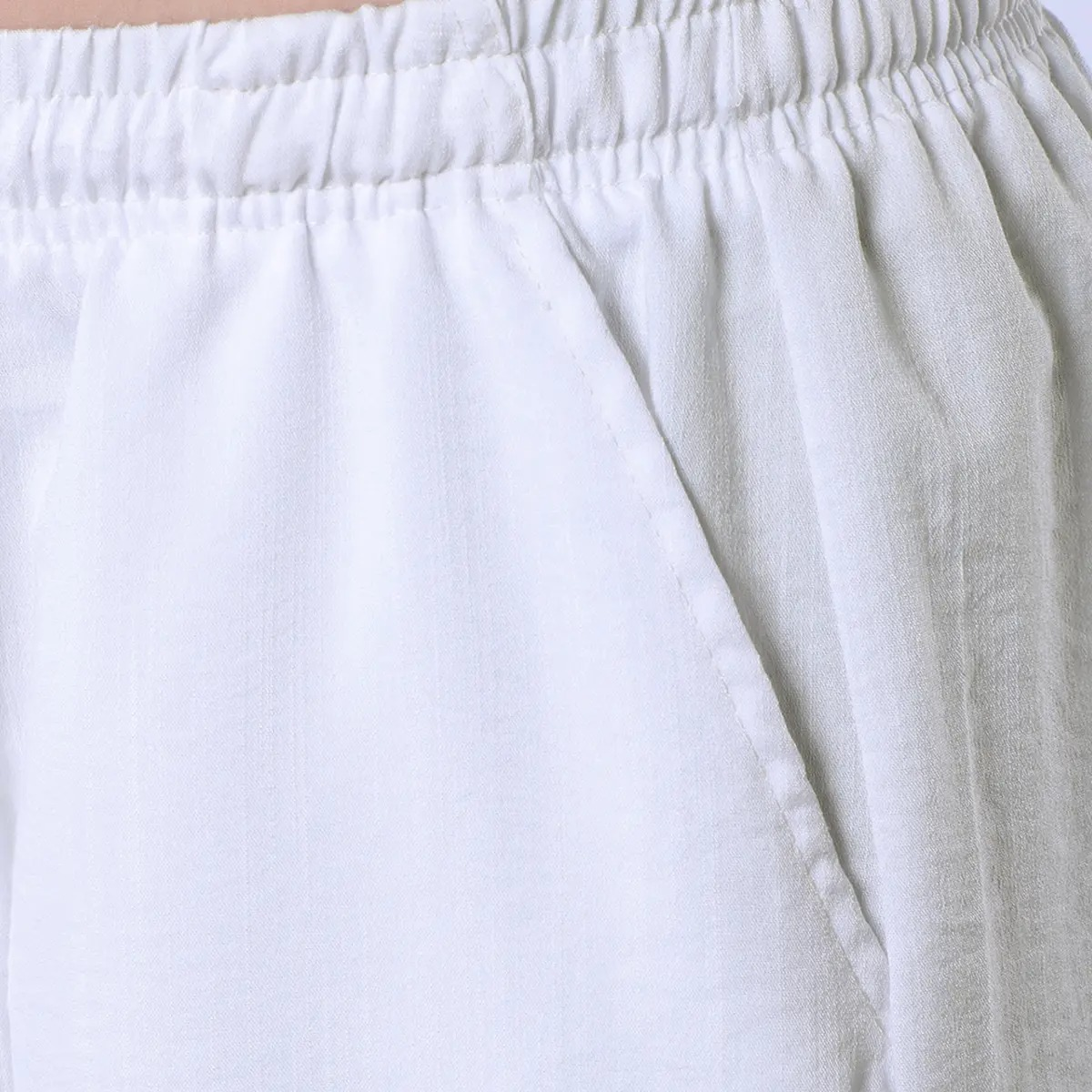 Men's casual trousers, smooth to the touch, solid color, straight leg style