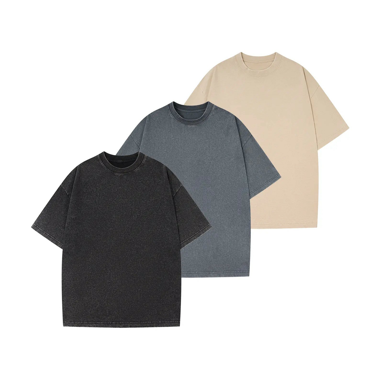 Vintage Oversized Cotton T-Shirt – Unisex Streetwear Loose Fit Tee