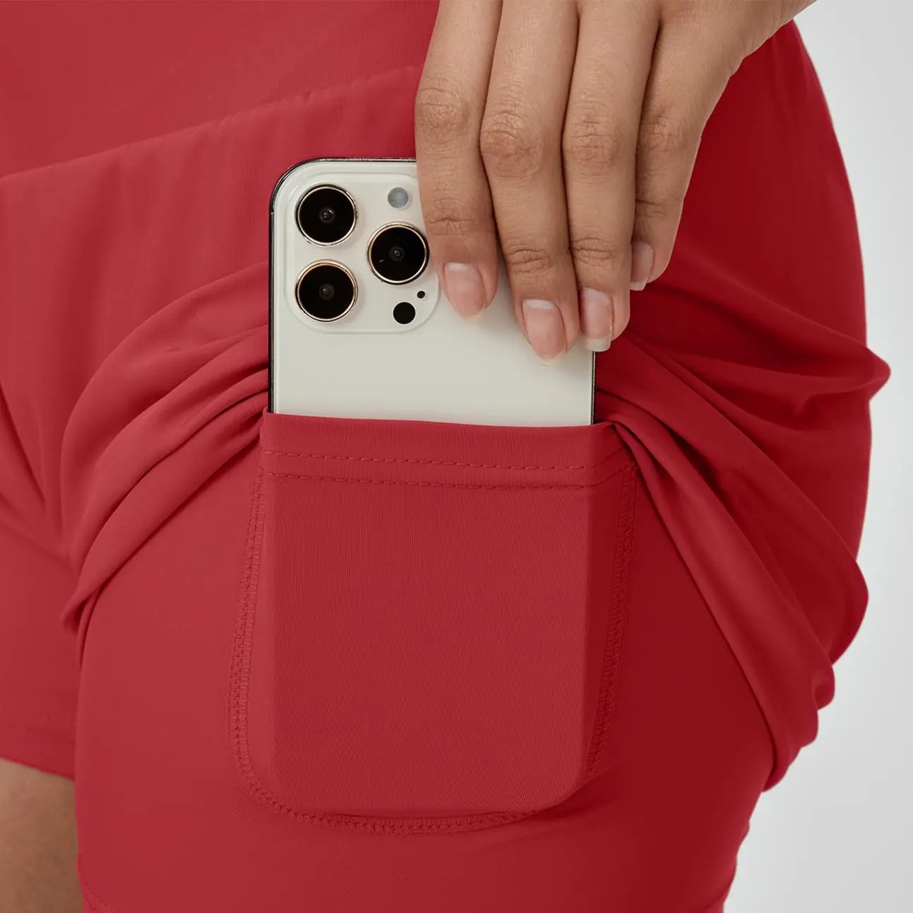 High-Waisted Pocket Yoga Shorts