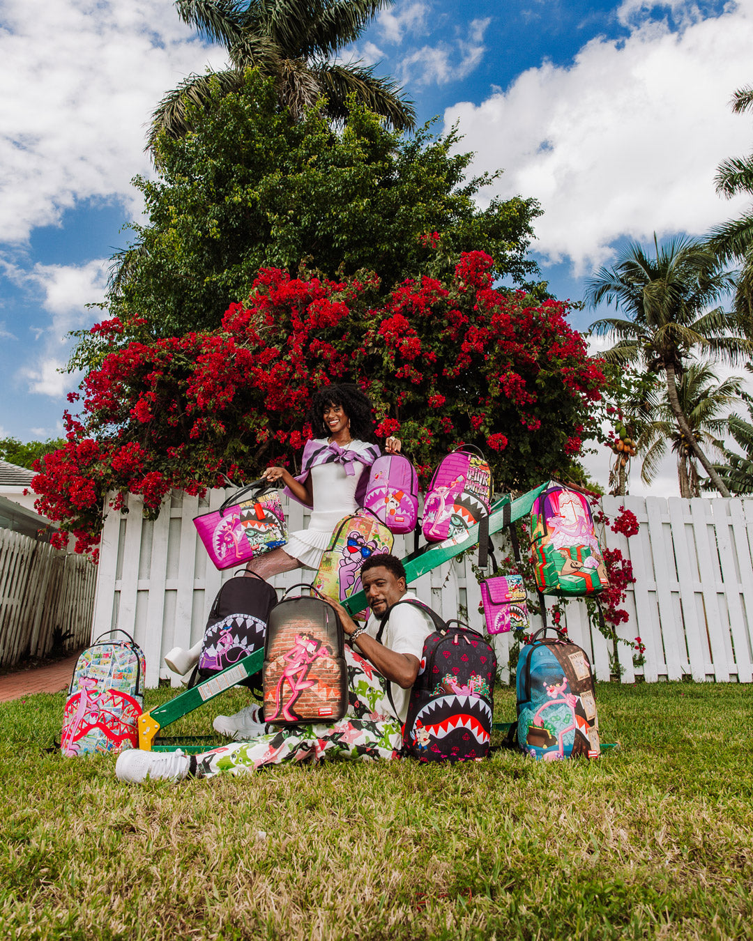 PINK PANTHER CAN'T CATCH ME MINI BACKPACK