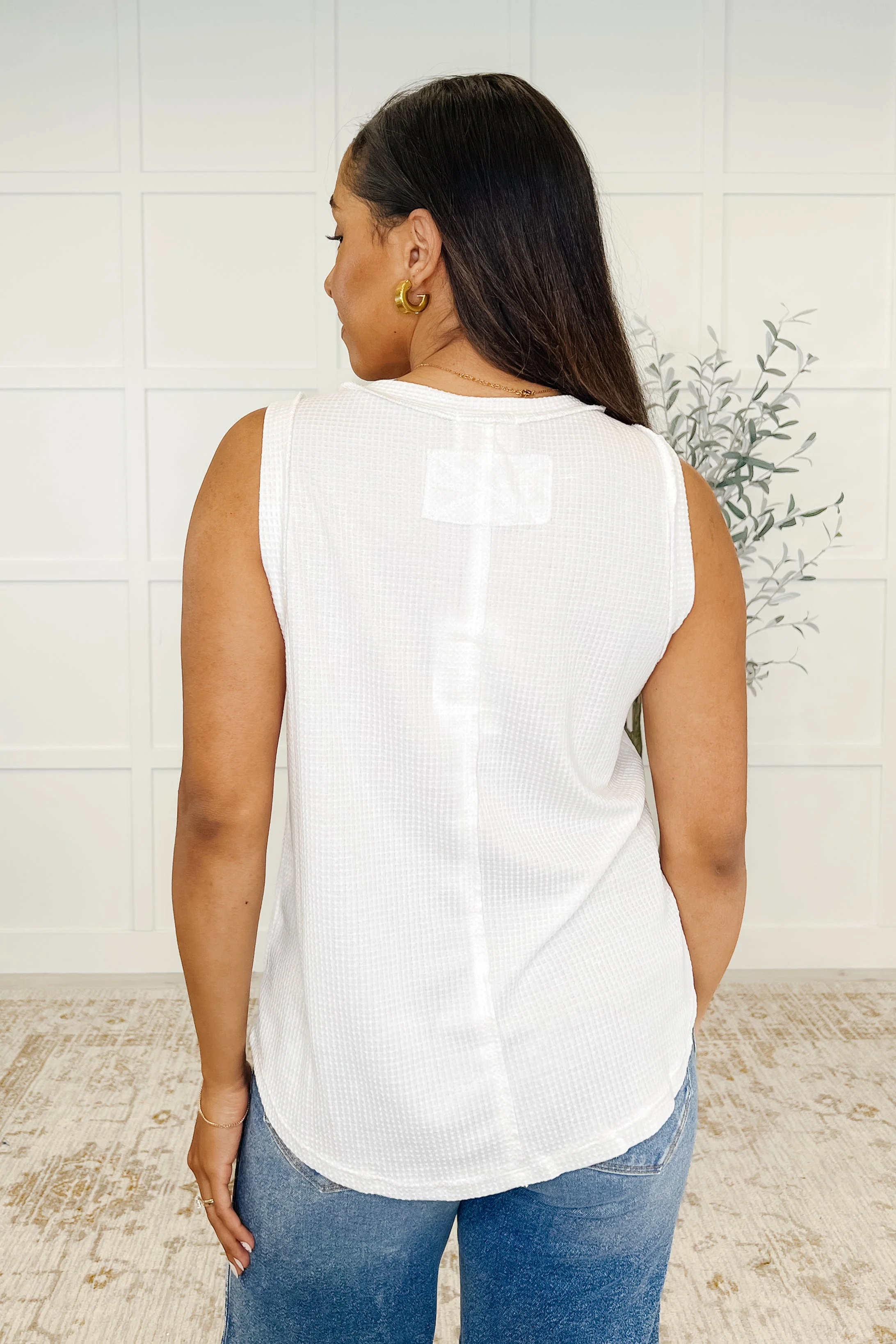 Thread Theory Round Neck Tank in Ivory