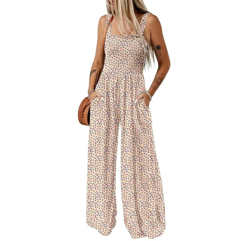 Women's Casual Loose Overalls Jumpsuits