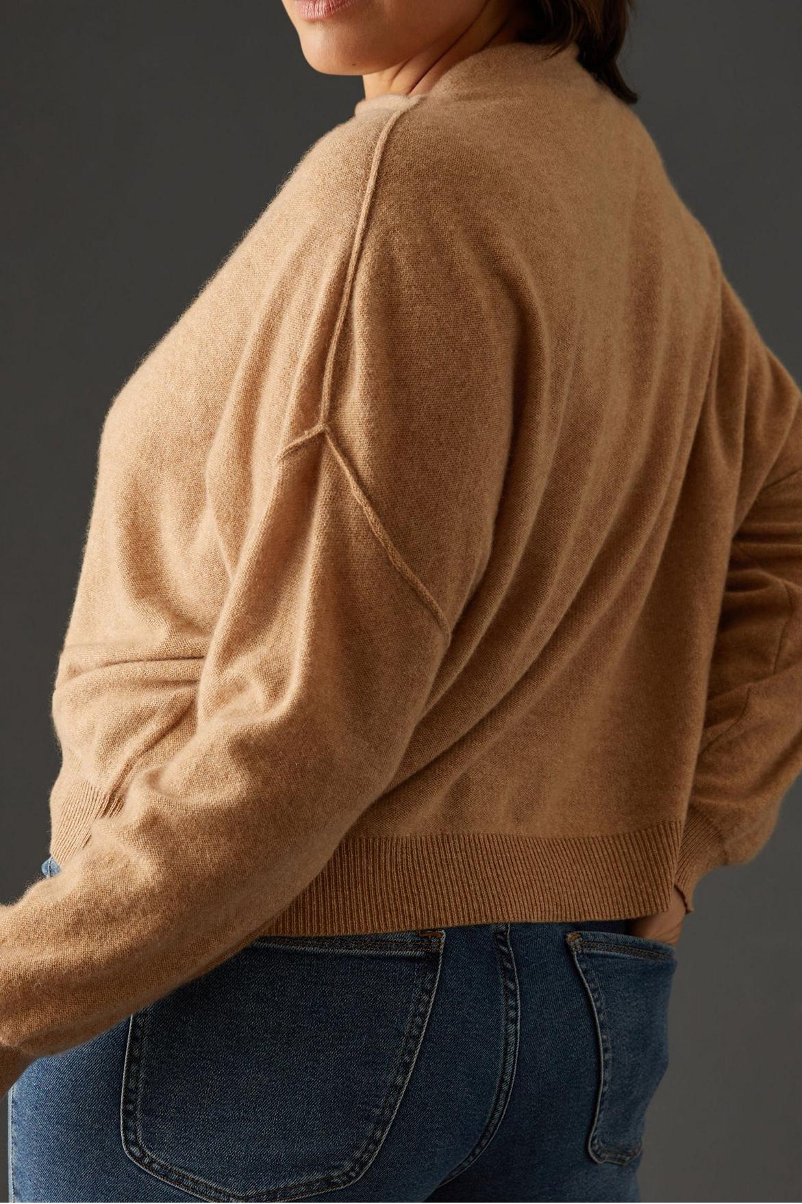 The Cashmere Mock Neck Sweater