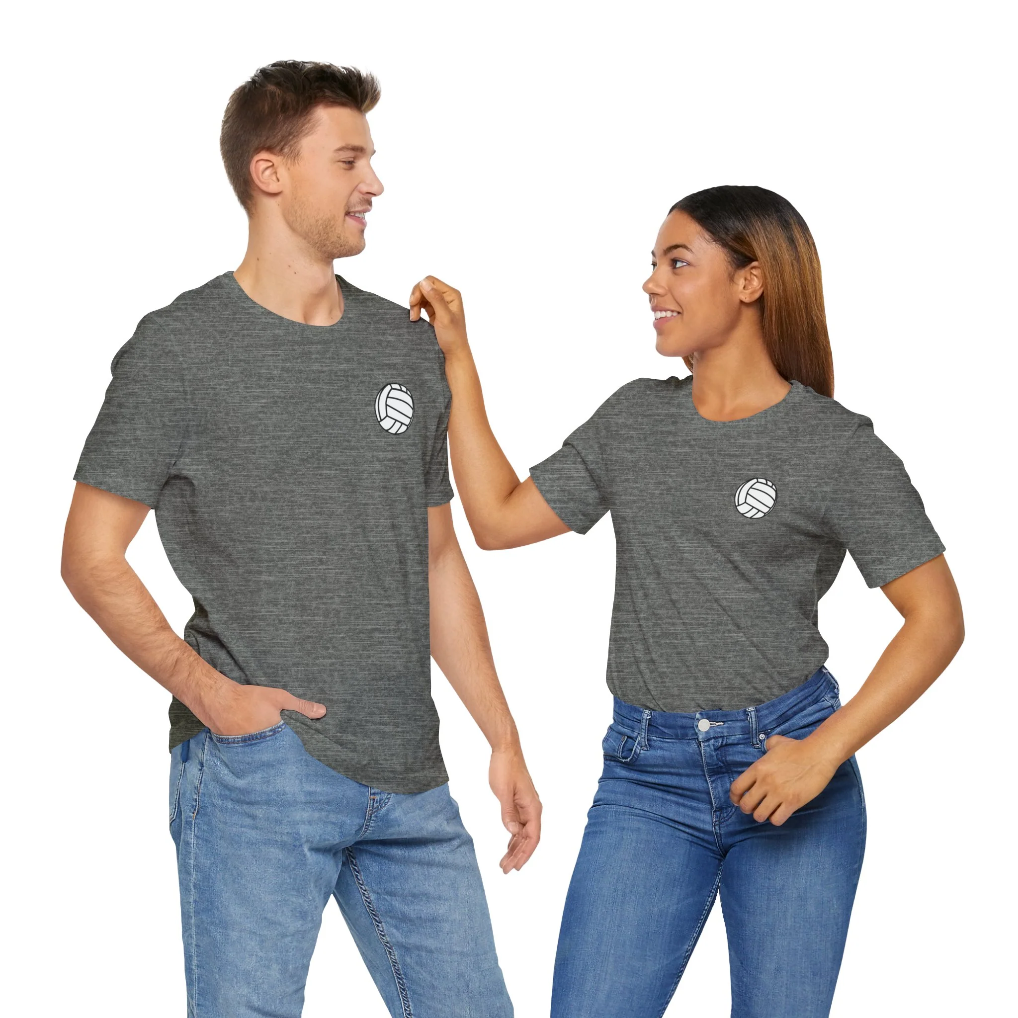 Volleyball Patch Unisex Softstyle T-Shirt