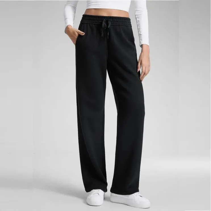 Women’s Cotton Fleece Lined Straight Leg Sweatpants
