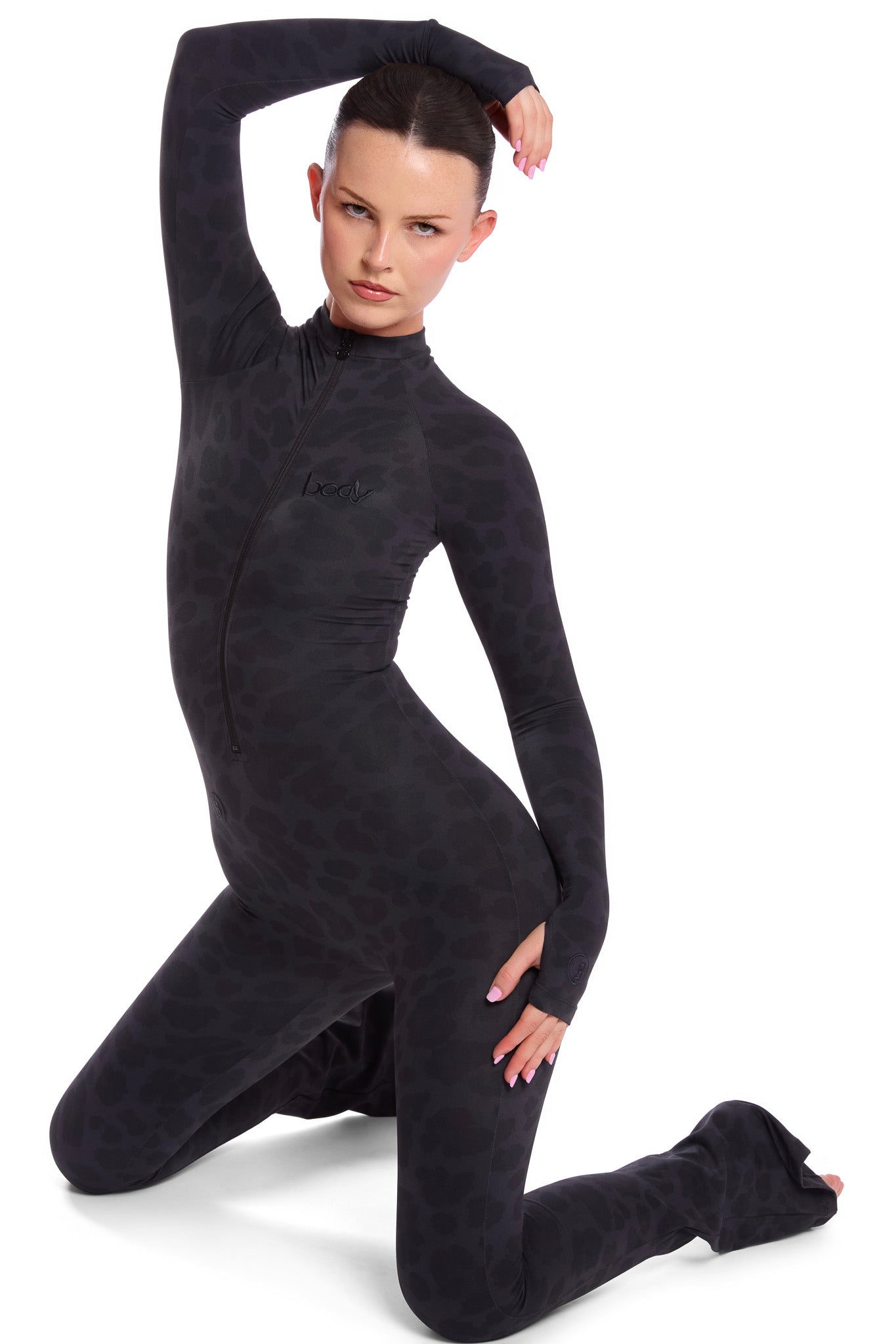 BASICS JUMPSUIT (DARK GIRAFFE)