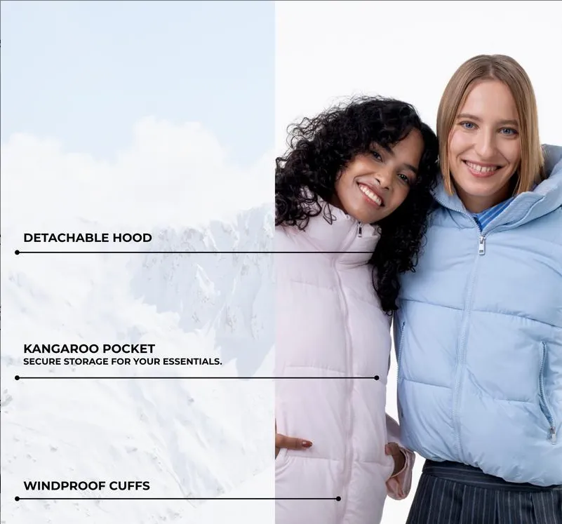 Womenswear Winter Comfort Minimalist Puffer Jackets