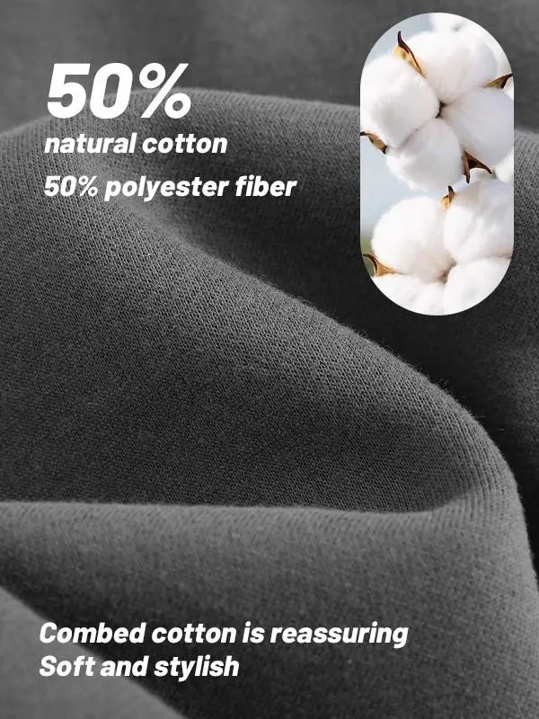 🔥Men’s Essential Comfort Cotton Lounge Shorts - Relaxed Fit