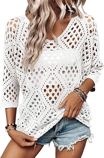 Boho Lightweight Cropped Tee – Casual Summer Essential