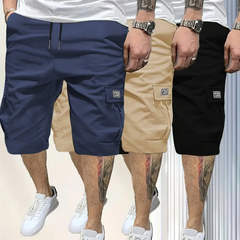 3 Piece Men's Shorts Set