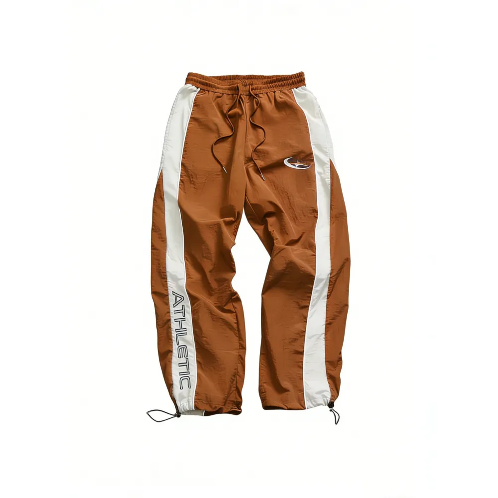 Unisex Casual Printed Elastic Cuff Sport Pants