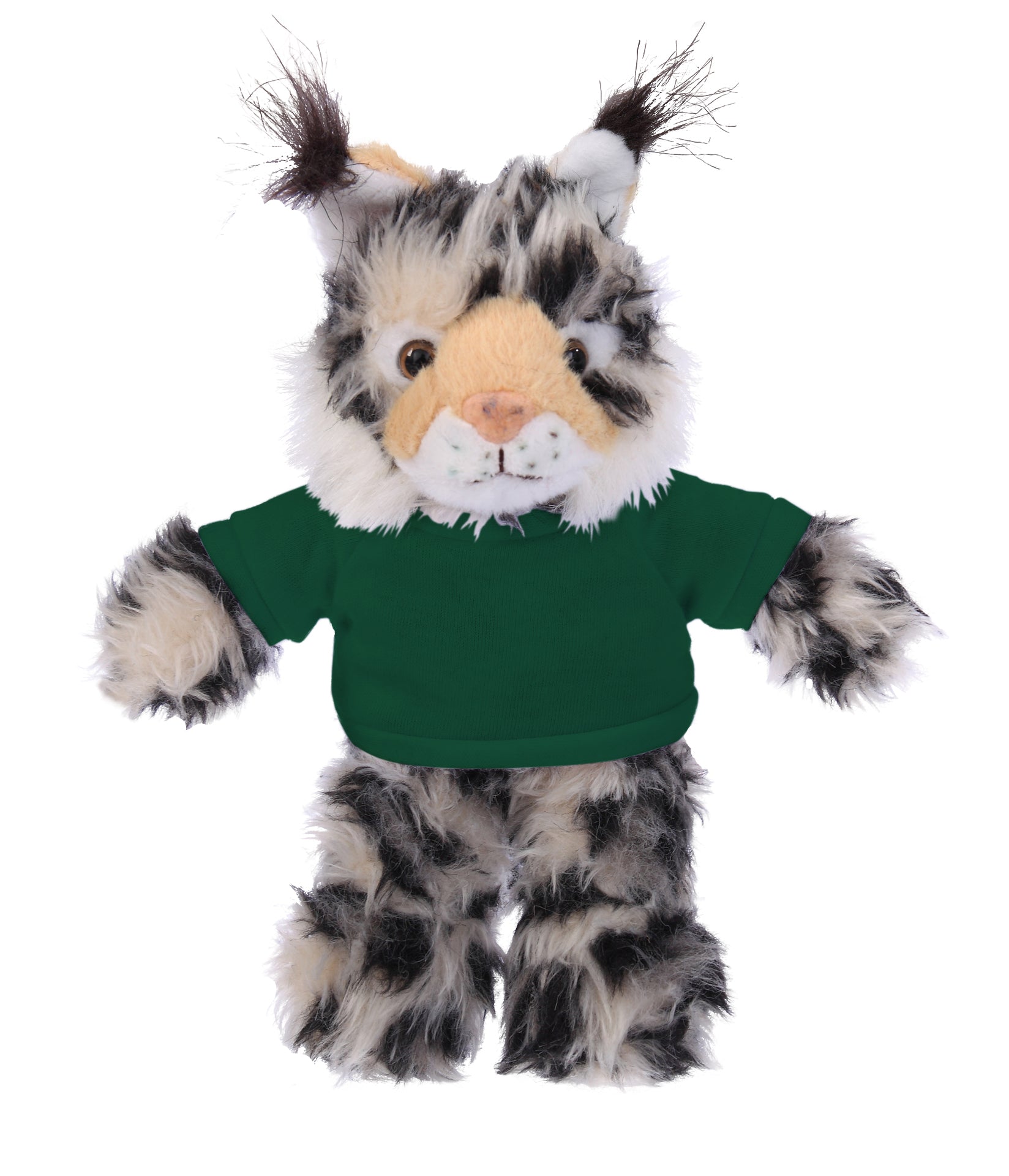 Floppy Wild Cat with Tee 8inch