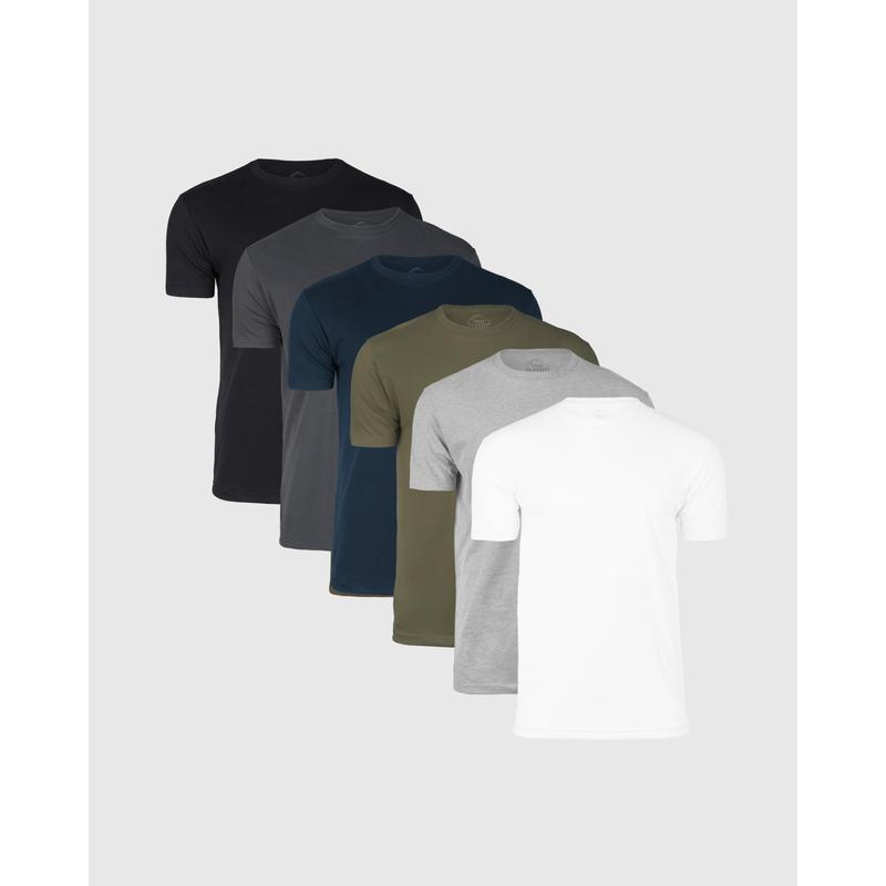 👔 Men’s Classic Crew Neck Short Sleeve T-Shirt — Everyday Comfort