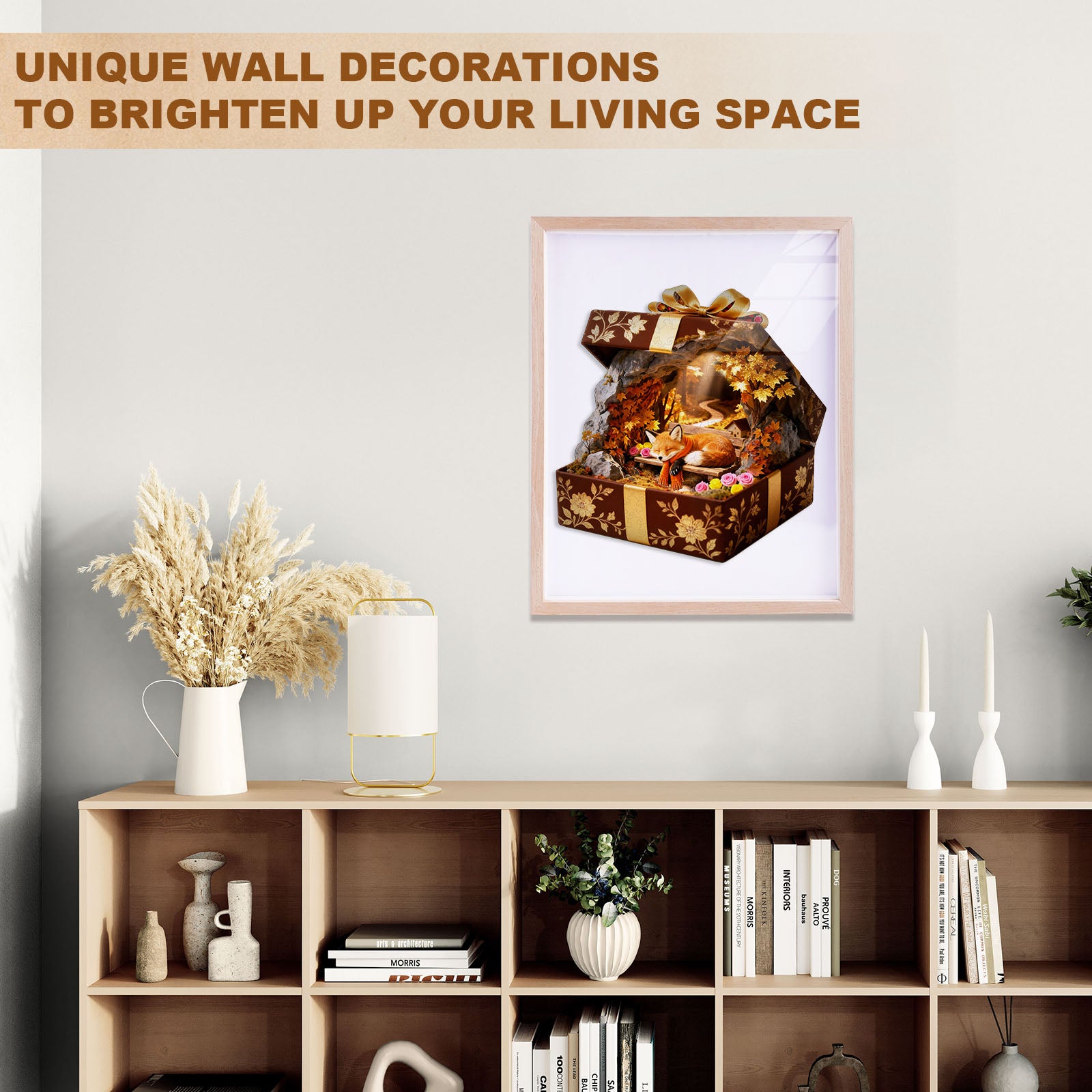 Autumn Trail Fox Wooden Jigsaw Puzzle