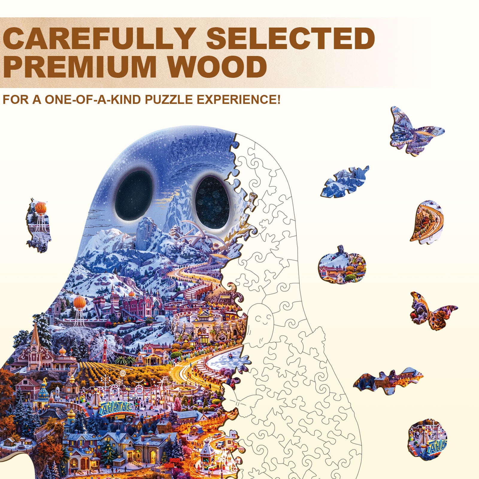 Autumn Shade Wooden Jigsaw Puzzle