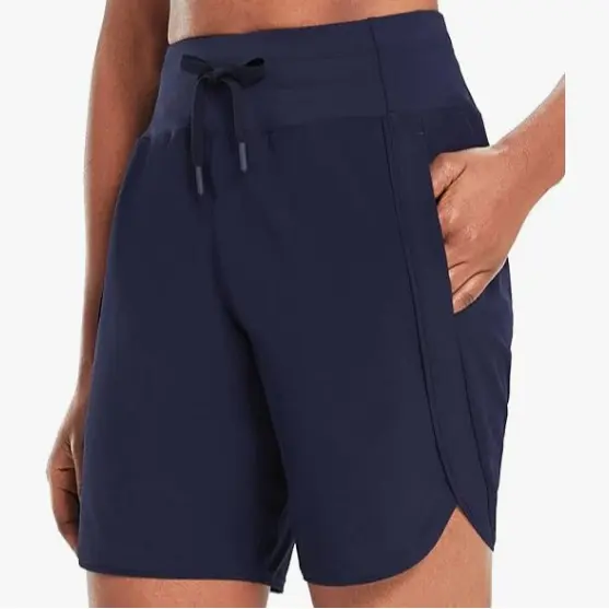 Women's 3‘’/5''/7'' Athletic Long Running Shorts High Waistband Quick Dry Bermuda Shorts for Gym Hiking Workout Lounge Casual Womenswear