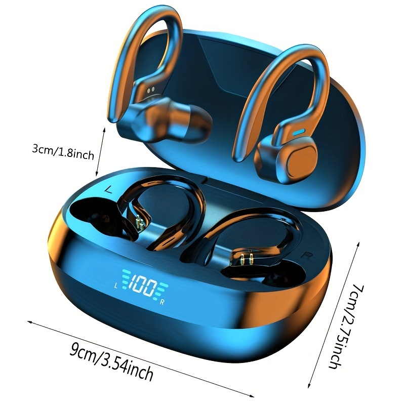 True Wireless Earbuds Sport Earhook Headset