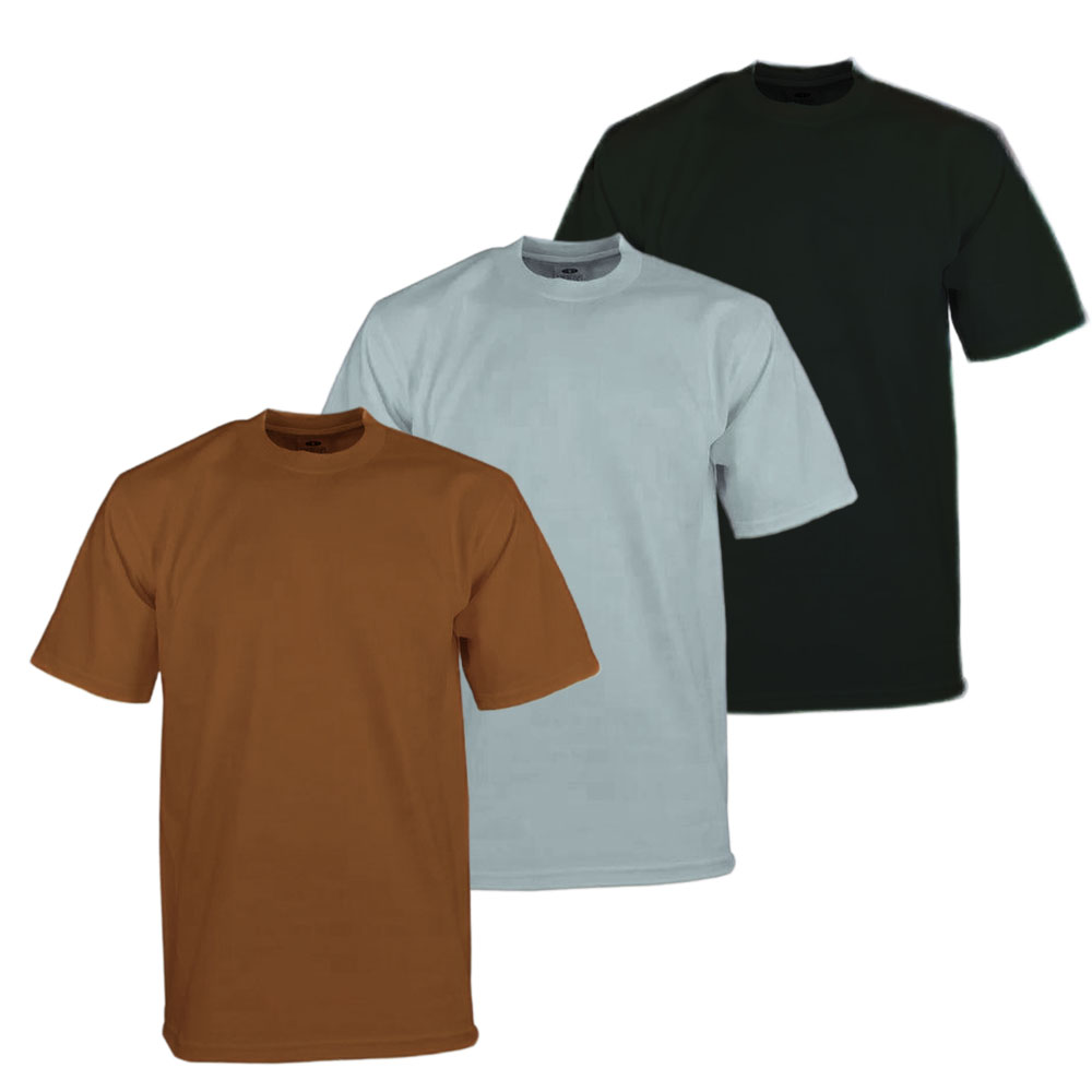 shirts Men's Heavyweight Short Sleeve Cotton T-Shirt-01