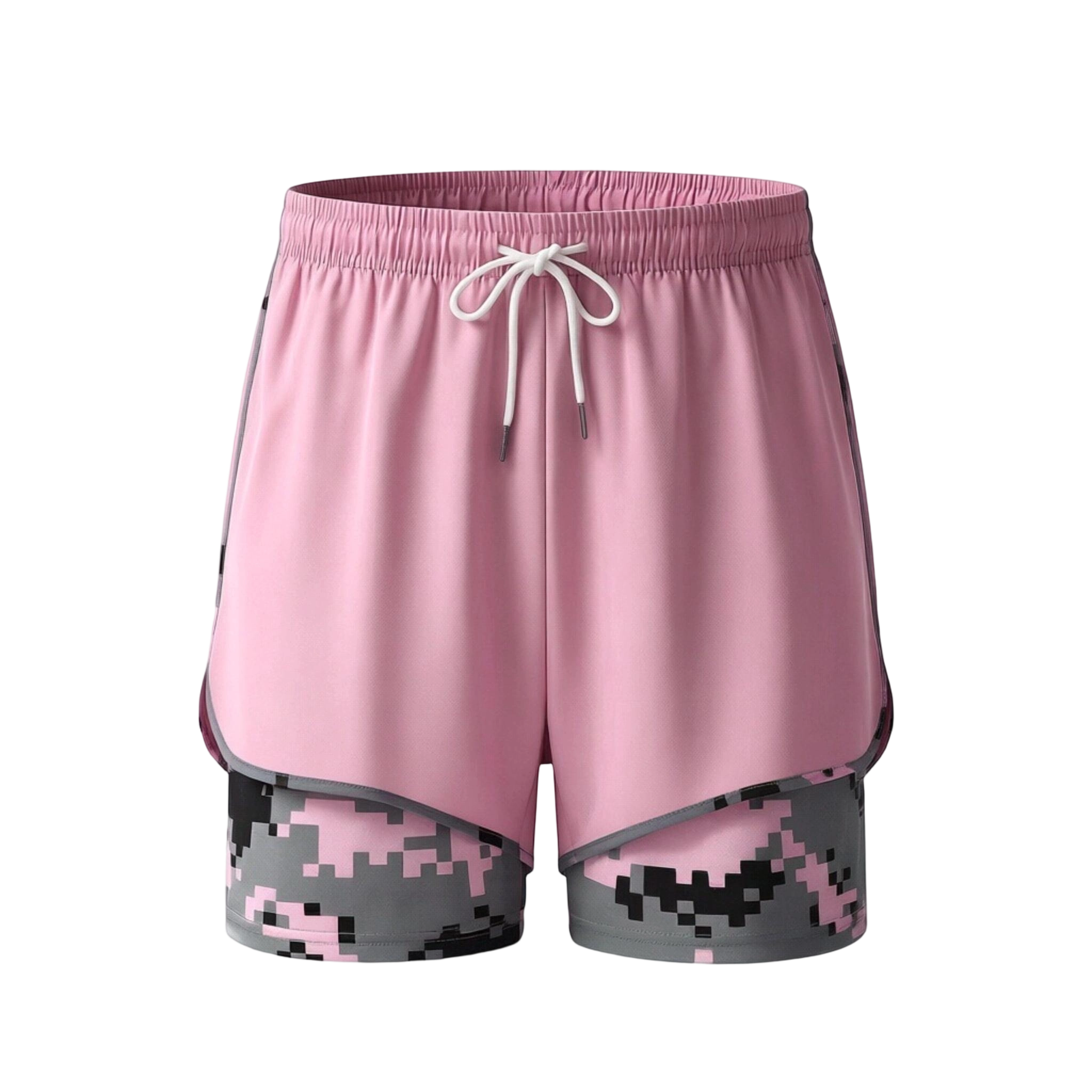 Women’s 8-Pack Anti-Exposure Layered Look Yoga Shorts — Quick-Dry Athletic/Casual Basic Workout Shorts for Running, Fitness, and Tennis