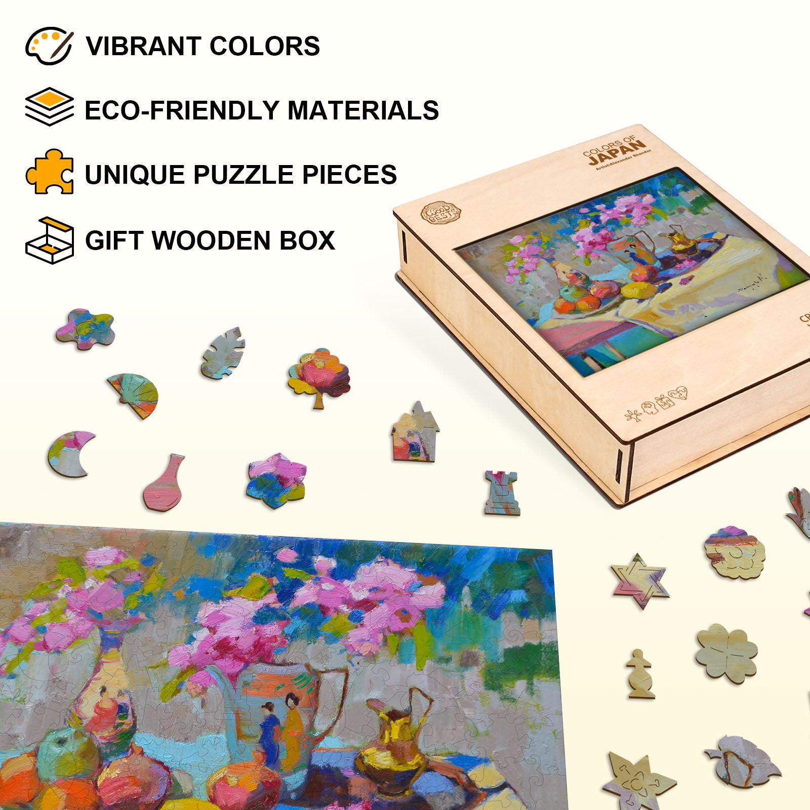 Colors of Japan - By Artist Alexander Shandor