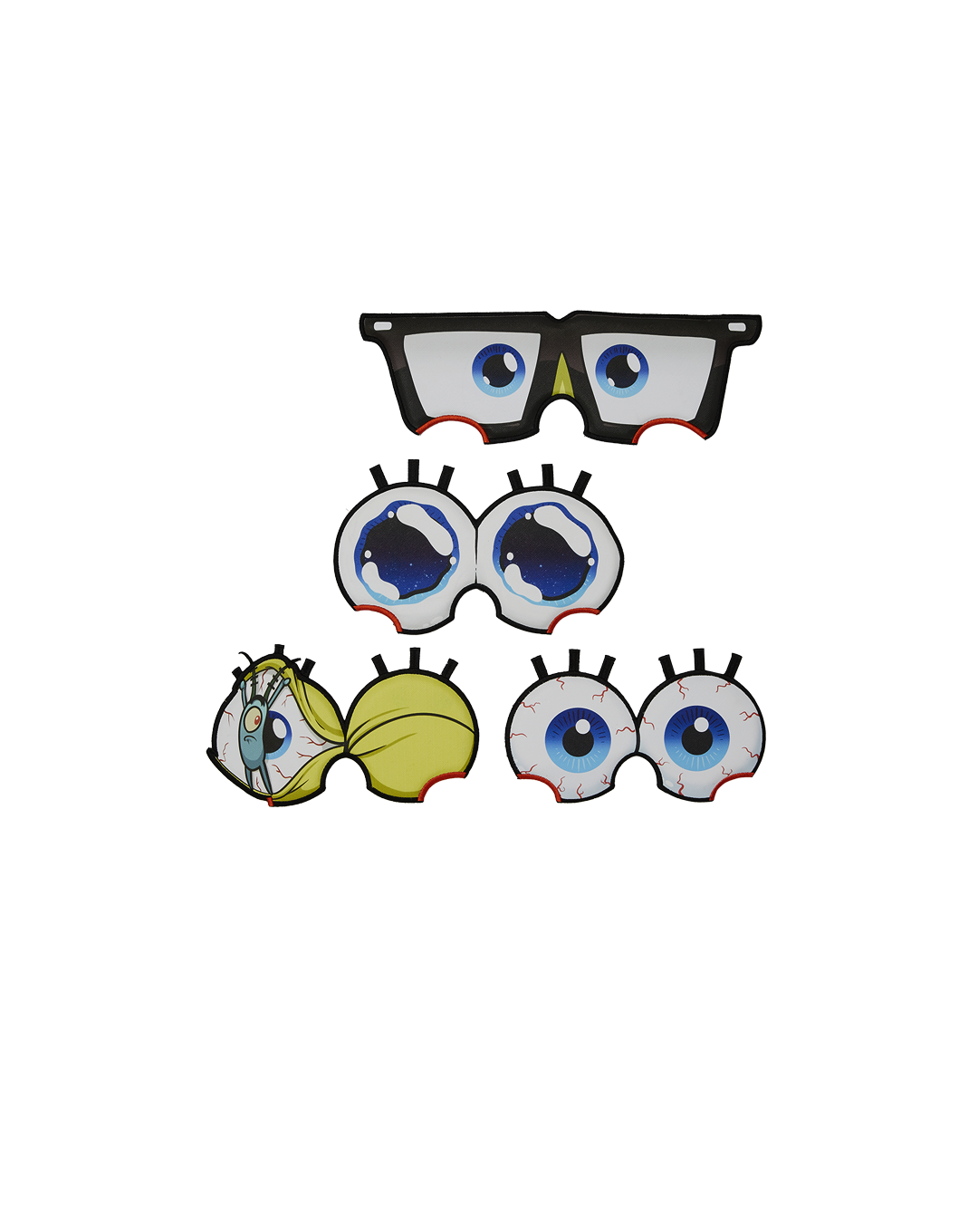 SPONGEBOB EYE POP REMOVABLE EYES BACKPACK