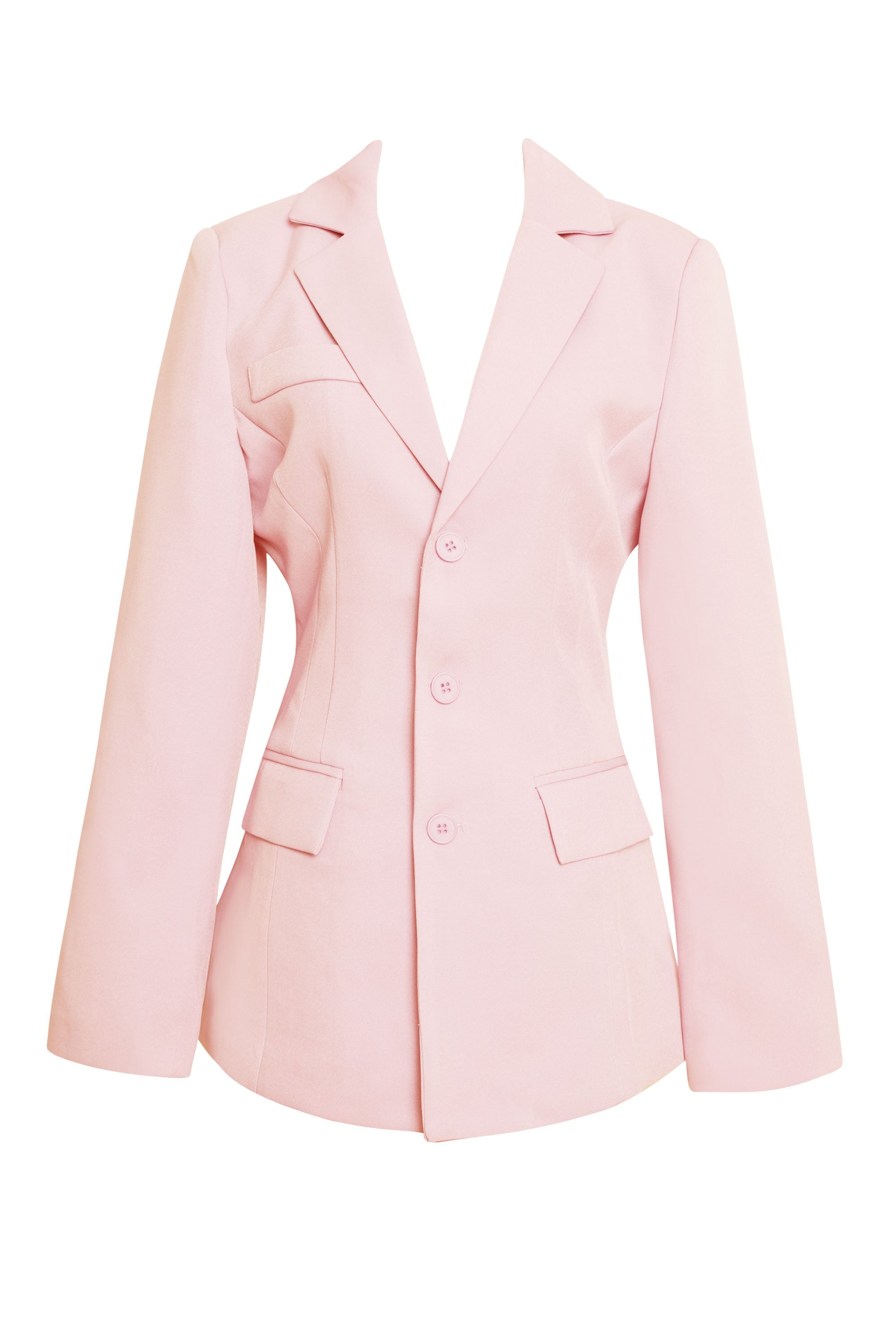 Chic Pink Blazer