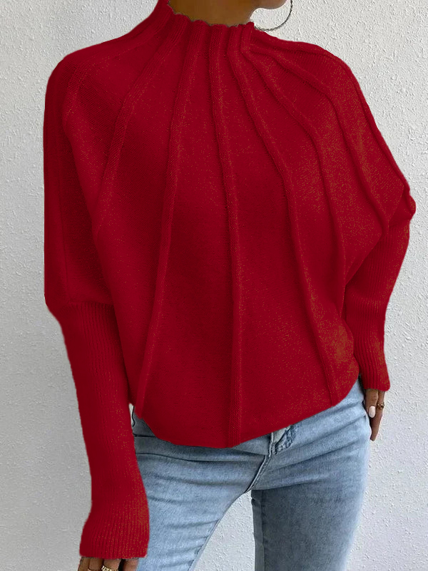 🎄Christmas Clearance🔥 2024 Women's Casual Bat Sleeve Pullover Sweater