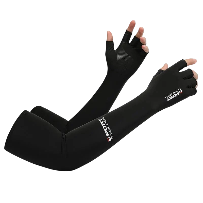 10pairs Summer UPF50+ Arm Sleeve, 10 Pair Sun Protection Breathable Ice Silk Arm Sleeve, Sports Arm Sleeve For Cycling, Running, Climbing, Cruel Summer