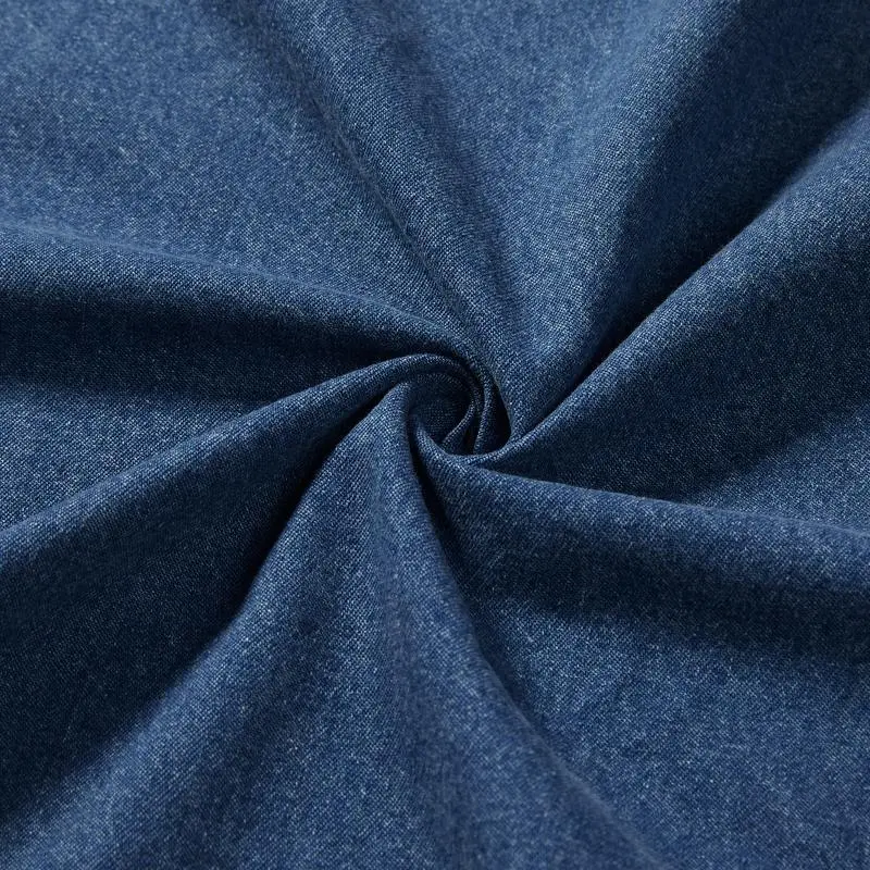 🔥HOT-SALE 🔥Men's Long Sleeve Stone-Washed and Pre-Washed Denim Work Shirt