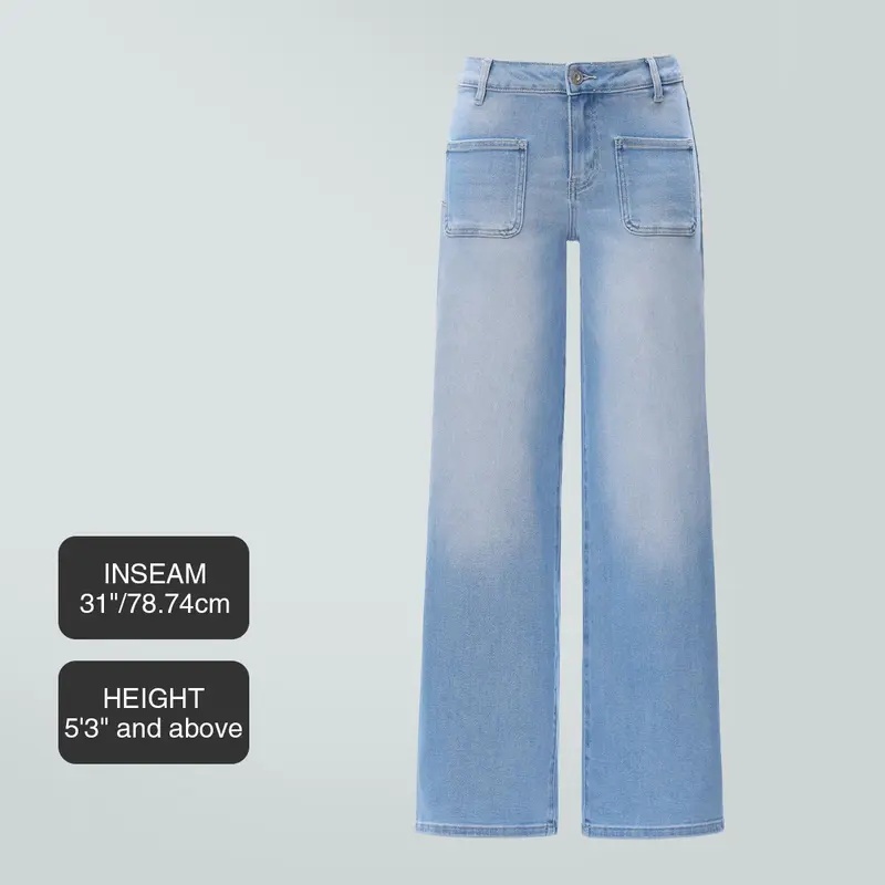 Magic ONESO Mid-low Rise Baggy Jeans