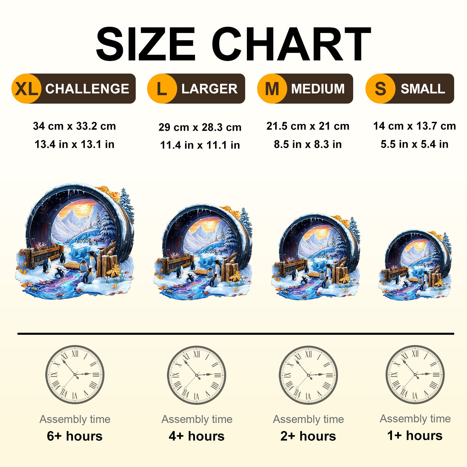 Winter Fairy Tale  Wooden Jigsaw Puzzle