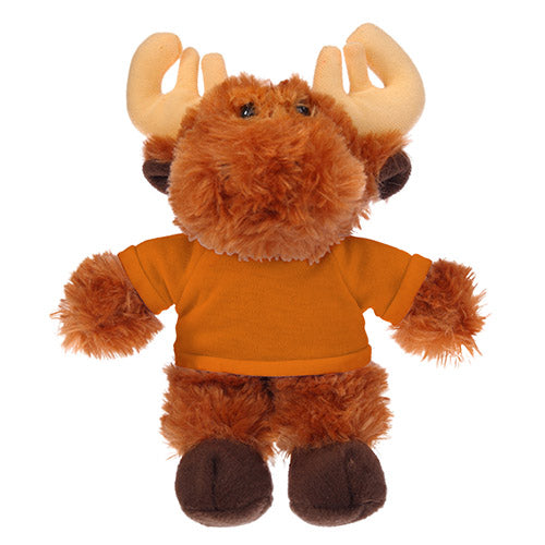 Soft Plush Moose with Tee 8inch