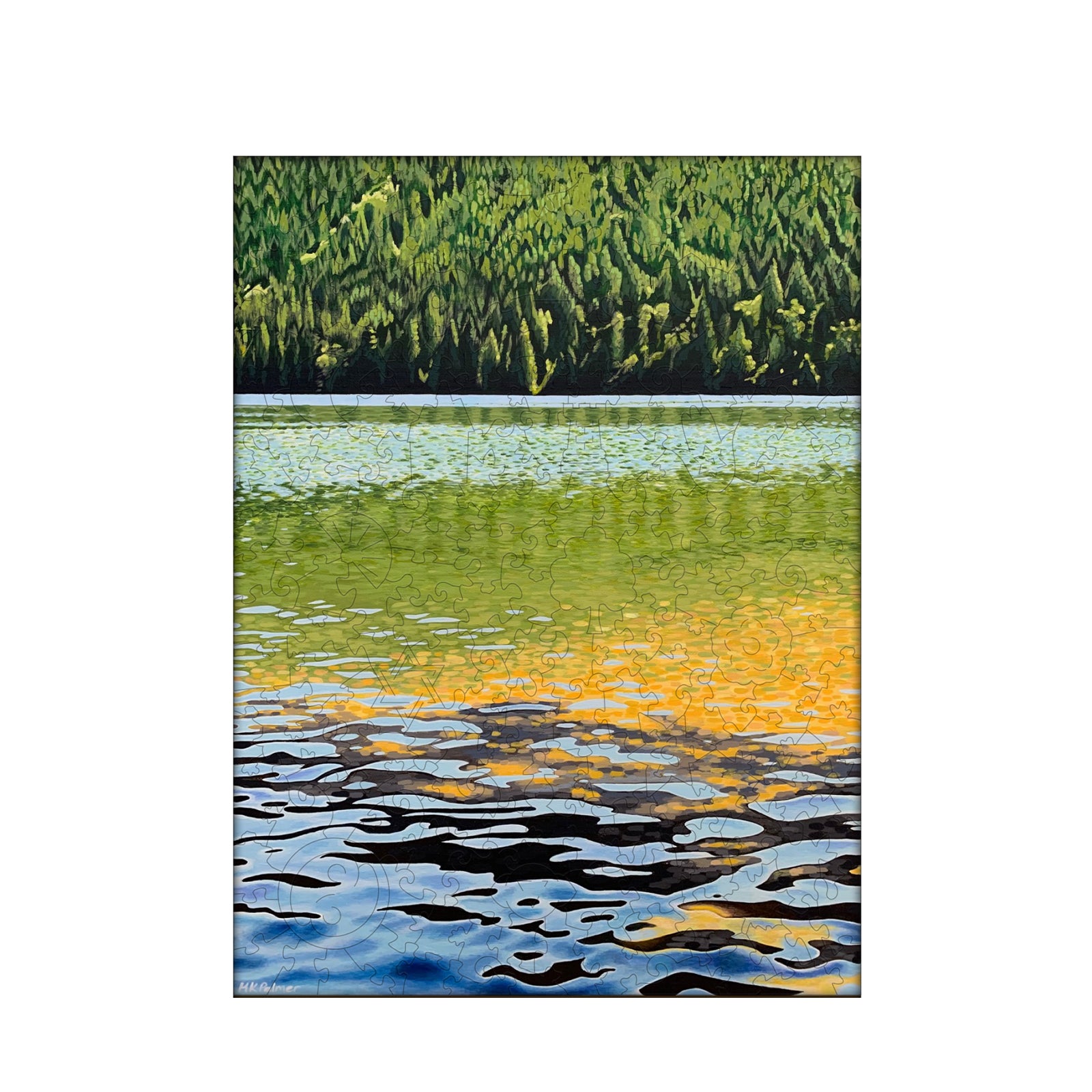 Peace at the Lake - By Artist Marianne K Palmer