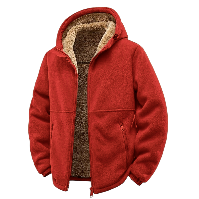 Men's UltraWarm Double Fleece Hooded Jacket