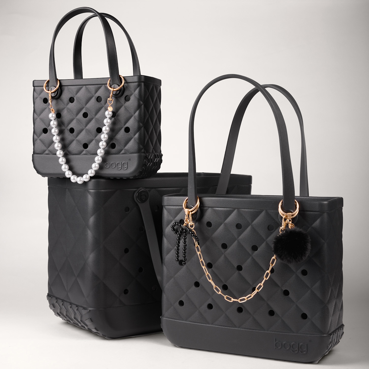 Original Bogg Bag - Quilted LBD Black