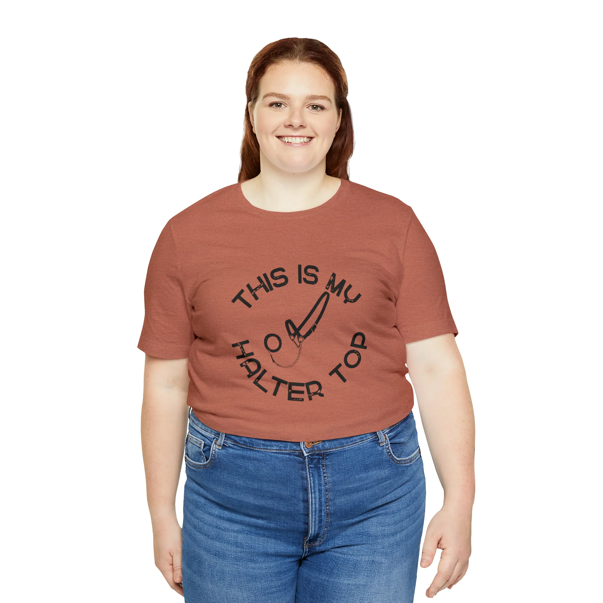 This is My Halter Top Unisex Jersey Short Sleeve Tee