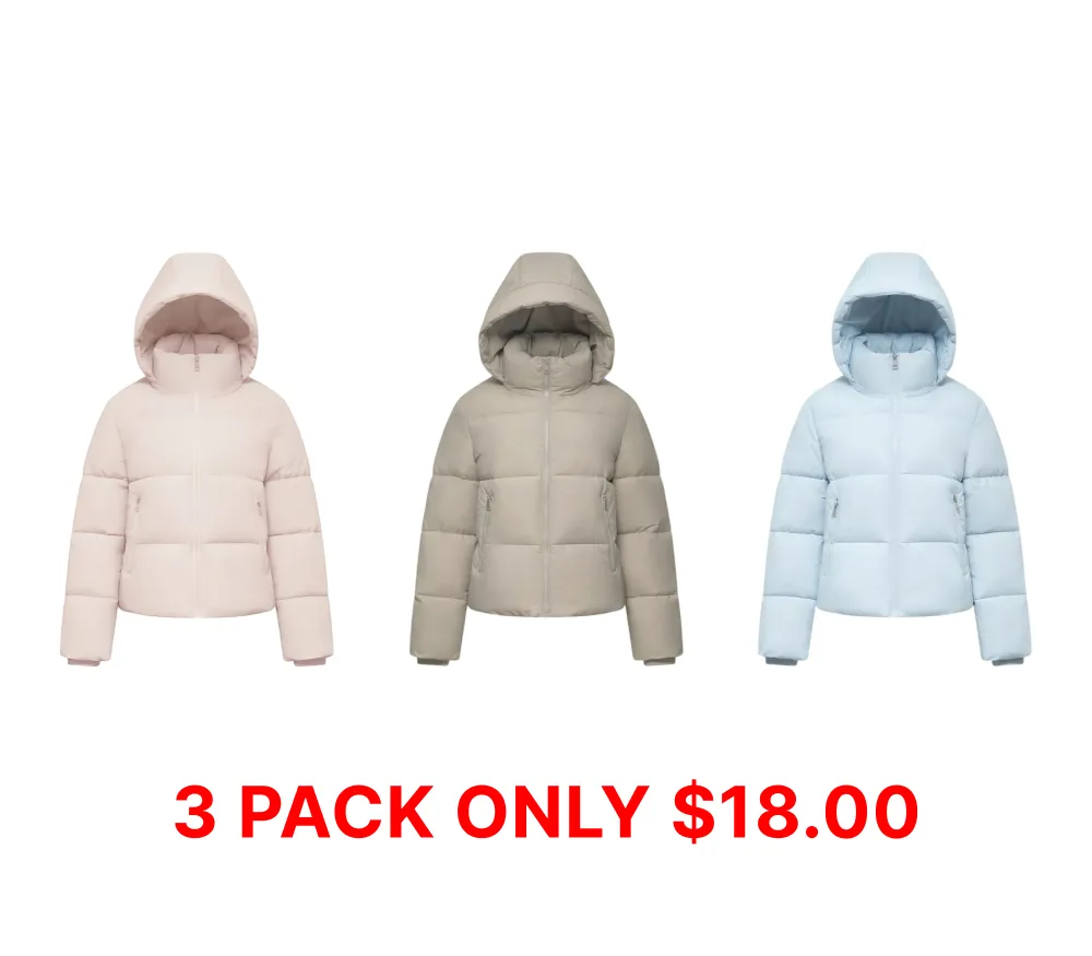 Womenswear Winter Comfort Minimalist Puffer Jackets